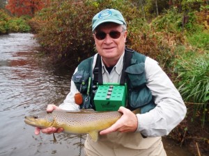 Author and avid fly-fisherman Tom Gilmore will present Pennsylvania's Blue Ribbon Trout Streams at the October 12 Brodhead Chapter of TU meeting.